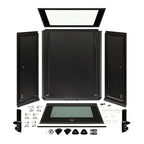 Westin EXP Truck Cap COMPLETE KIT A + BS (15-22 Chevy Colorado/Canyon CC 5ft. Bed)