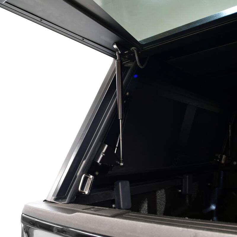 Westin EXP Truck Cap COMPLETE KIT A + BS (21-25 Ford F-150/Lightning/Raptor CC 5.5ft. Bed) - Black