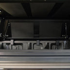 Westin EXP Truck Cap COMPLETE KIT A + BS (21-25 Ford F-150/Lightning/Raptor CC 5.5ft. Bed) - Black