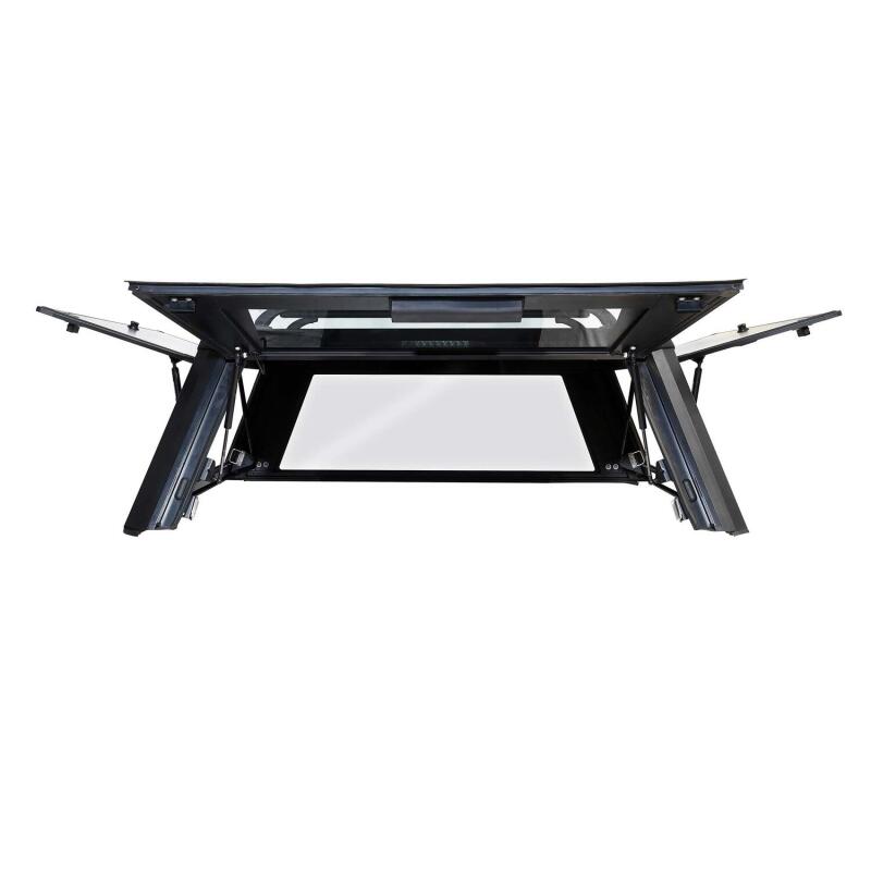 Westin EXP Truck Cap COMPLETE KIT A + BS (21-25 Ford F-150/Lightning/Raptor CC 5.5ft. Bed) - Black