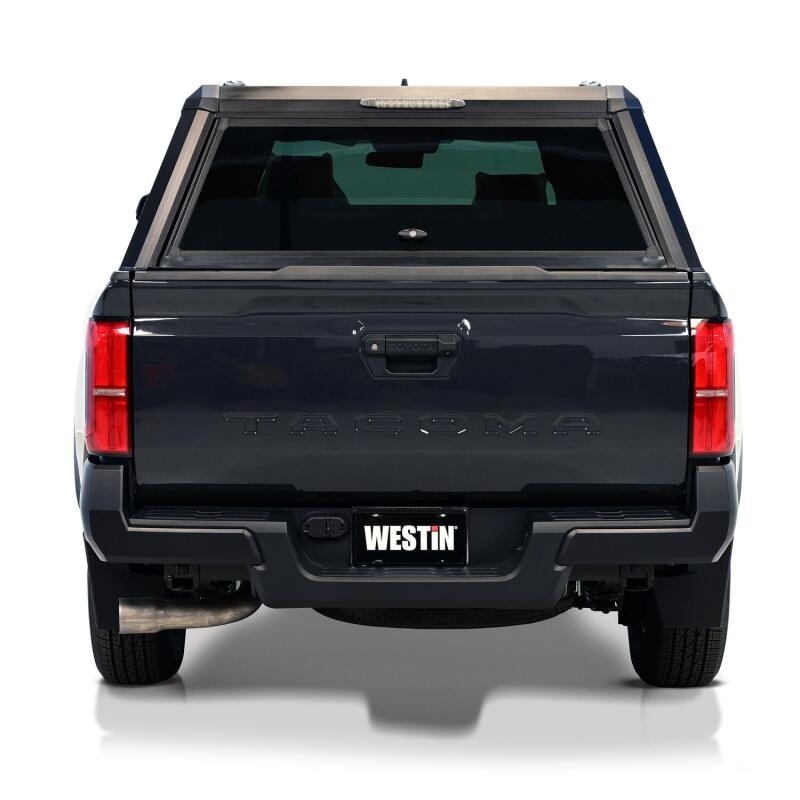 Westin EXP Truck Cap COMPLETE KIT A + BS (24-25 Toyota Tacoma DC 6ft. Bed) - Black