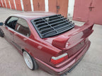 BMW E36 Coupe Series 3 Black Back Windshield Louvers (1992 - 1999)
