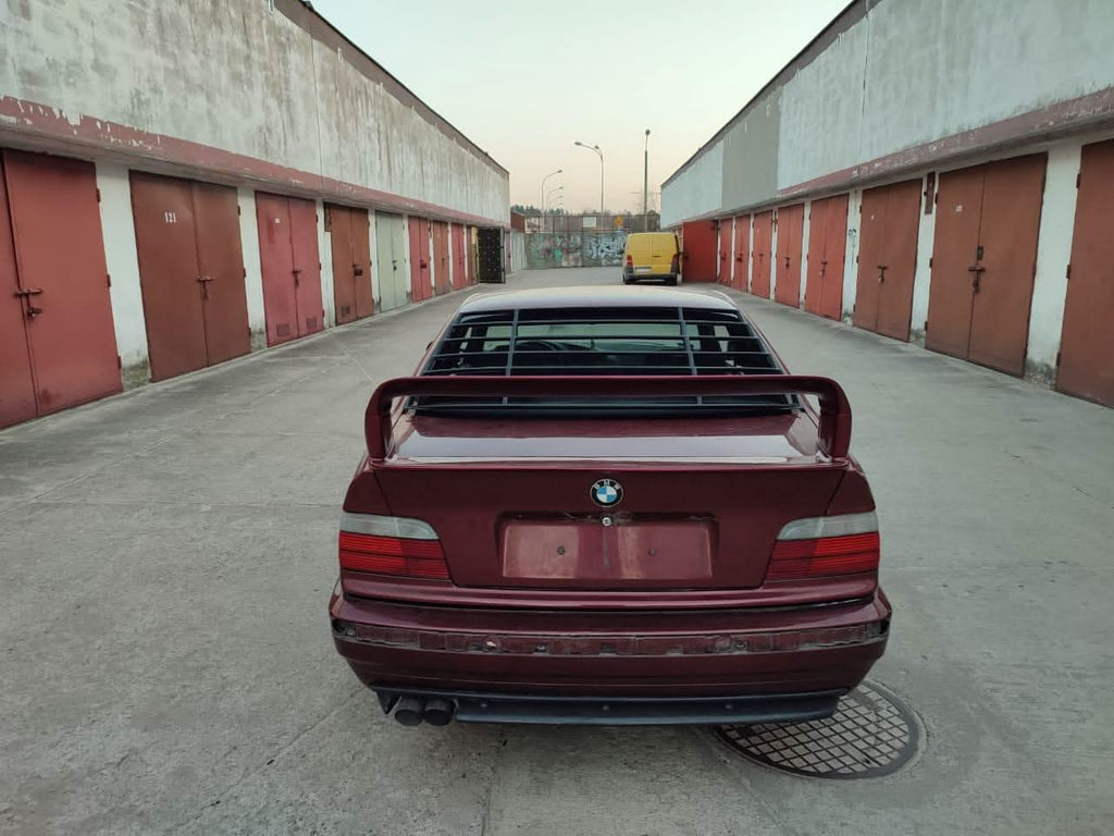 BMW E36 Coupe Series 3 Black Back Windshield Louvers (1992 - 1999)