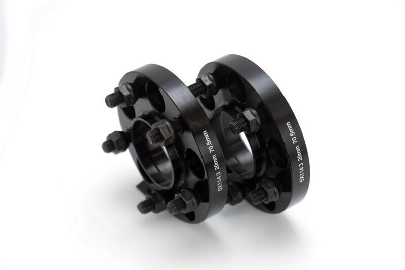Wheel Mate 8x6.5 Bolt Pattern 2in Thick 126mm ID 215mm OD 9/16in Stud Wheel Adapter (Single)