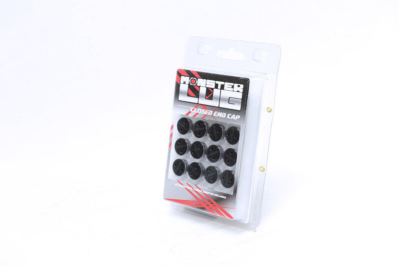 Wheel Mate Monster Lug Nut Caps - Green 14x1.50