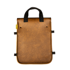Willie & Max Universal Brass Monkey Sissy Bar Bag (8 in L x 10 in W x 4.5 in H) - Warm Brown