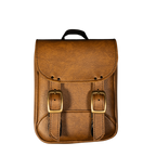 Willie & Max Universal Brass Monkey Sissy Bar Bag (8 in L x 10 in W x 4.5 in H) - Warm Brown