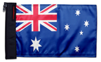 Australia 12"x18" Forever Wave Flag for Jeep Wrangler CJ-7 and CJ-8 1976-1986