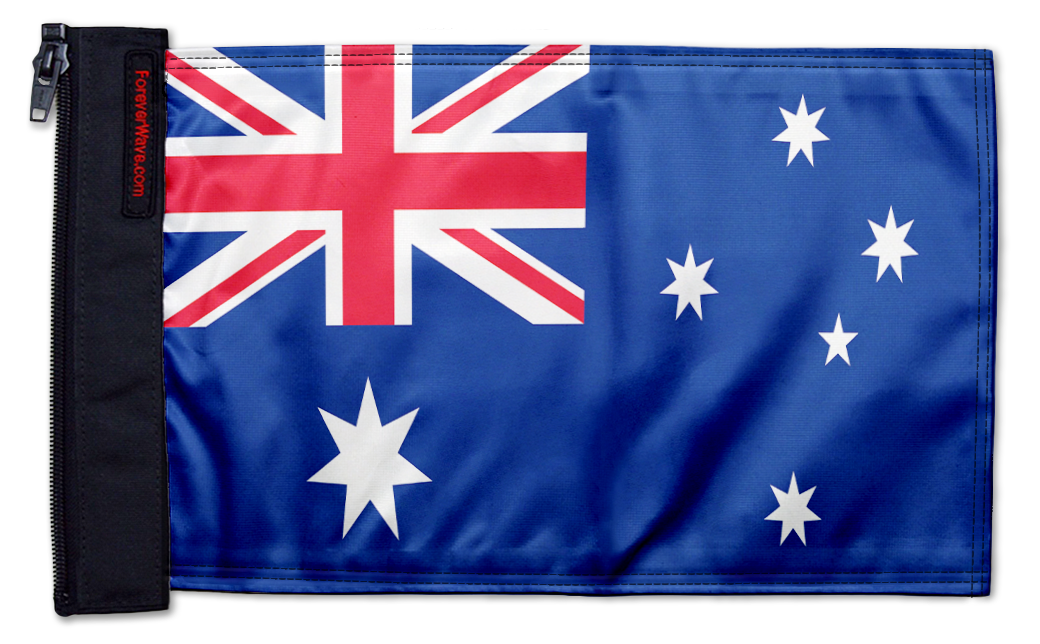 Australia 12"x18" Forever Wave Flag