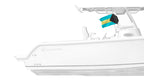 Bahamas 12"x18" Forever Wave Flag for Boats