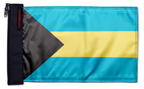 Bahamas 12"x18" Forever Wave Flag for Jeep Wrangler JLU 4-Door 2018-Present