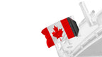 Canada 12"x18" Forever Wave Flag