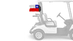 Chile 12"x18" Forever Wave Flag for Golf Carts