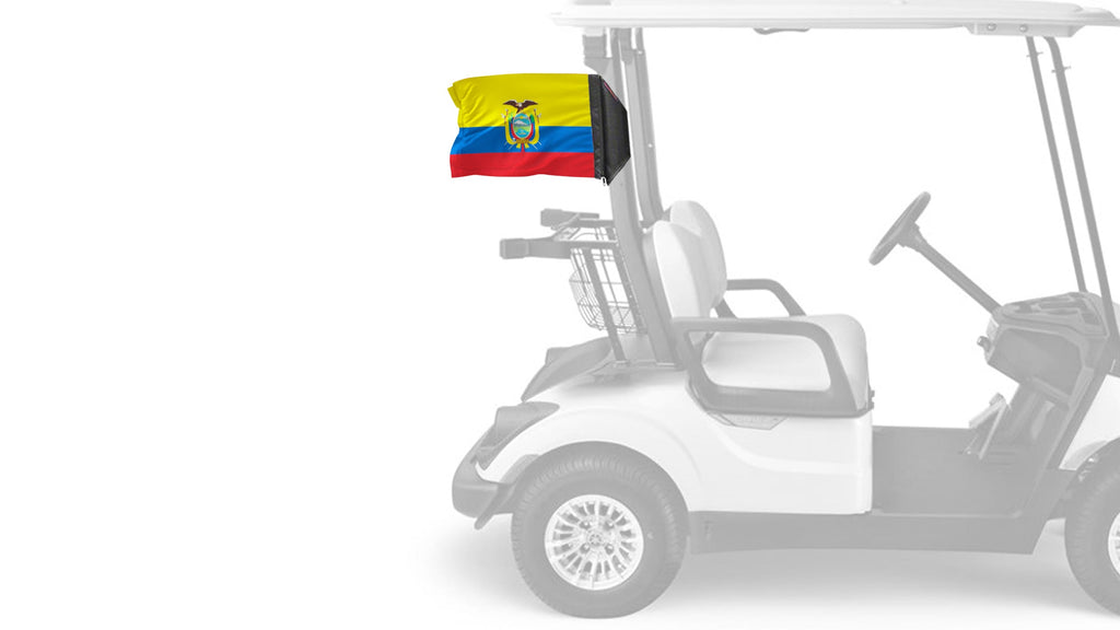 Ecuador 12"x18" Forever Wave Flag