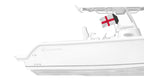 England 12"x18" Forever Wave Flag for Boats