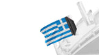Greece 12"x18" Forever Wave Flag for Boats