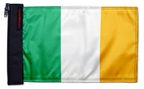 Ireland 12"x18" Forever Wave Flag for Jeep Wrangler CJ-7 and CJ-8 1976-1986