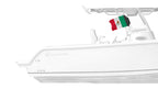 Mexico 12"x18" Forever Wave Flag for Boats