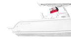 Poland 12"x18" Forever Wave Flag for Boats