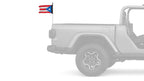 Puerto Rico 12"x18" Forever Wave Flag