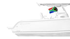 South Africa 12"x18" Forever Wave Flag for Boats