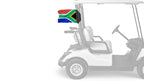 South Africa 12"x18" Forever Wave Flag for Golf Carts