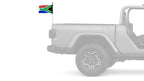 South Africa 12"x18" Forever Wave Flag