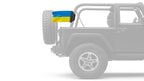 Ukraine 12"x18" Forever Wave Flag for Jeep Wrangler YJ 1986-1995