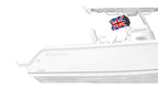 United Kingdom 12"x18" Forever Wave Flag for Boats