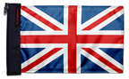 United Kingdom 12"x18" Forever Wave Flag for Jeep Wrangler JKU 4-Door 2007-2018