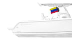 Venezuela 12"x18" Forever Wave Flag for Boats