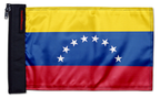 Venezuela 12"x18" Forever Wave Flag for Golf Carts