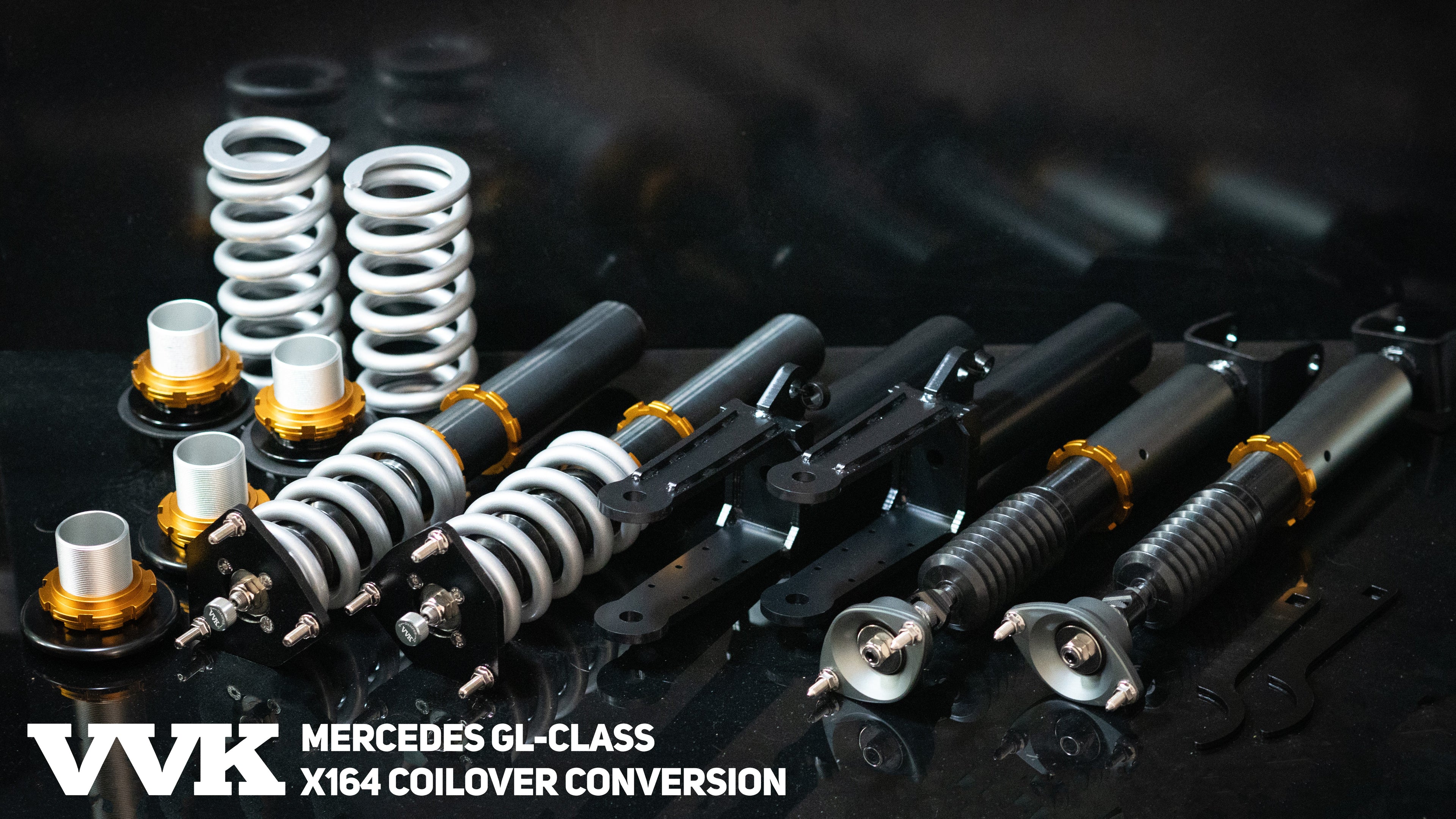 Mercedes GL/GLS-Class X166 Coilovers (GL 400, GLS 400, GL 450, GLS 450, GL 550, GLS 500, GLS 550, GL 63 AMG, GLS63 AMG) By SLR Speed