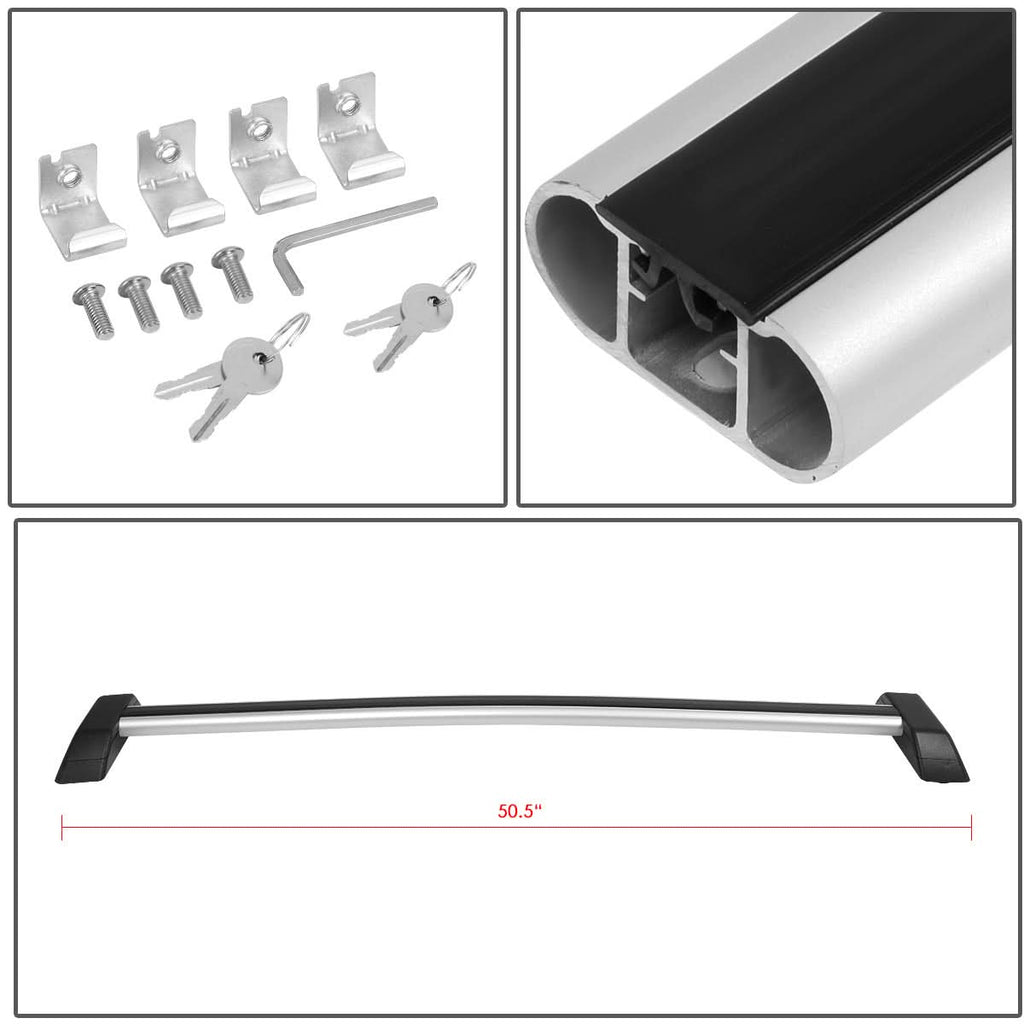 06-10 Hummer H3 Roof Rack Cross Bar - Mounts onto OEM Rails