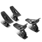 Universal Kayak Roof Carrier 4-Piece Set Black