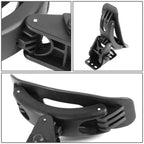 Universal Kayak Roof Carrier 4-Piece Set Black