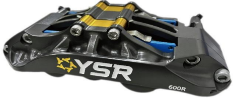 Yellow Speed Racing Front 356mm 6 Piston YS600R Competition Big Brake Kit - BMW M3 2008-2013 (E93)