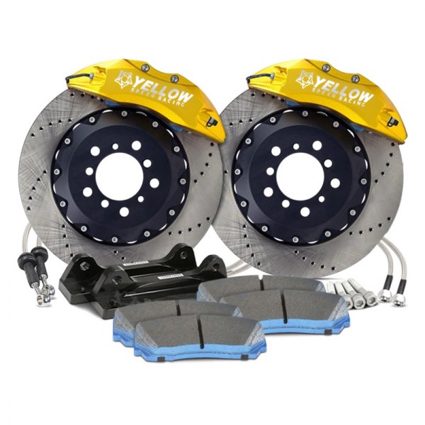 Yellow Speed Racing Front 8 Piston Ultra Big Brake Kit - Audi TT Quattro 2019-2023 (8S)