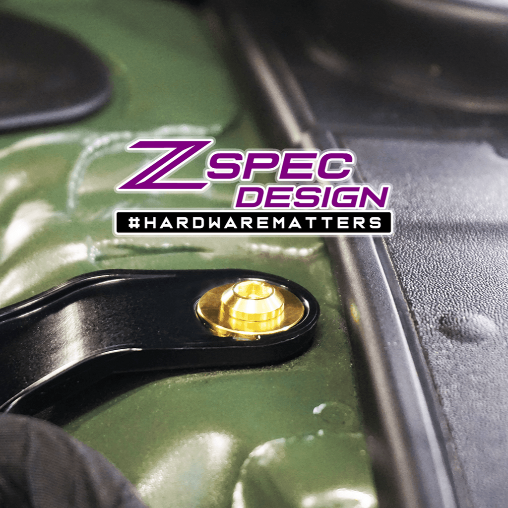 ZSPEC "Stage 2" Dress Up Bolts® Fastener Kit for '18-23+ Audi A5 8W6 2.0L, Titanium