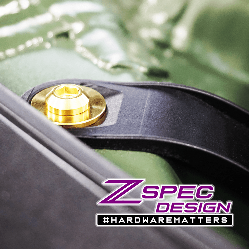 ZSPEC "Stage 1" Dress Up Bolts® Fastener Kit for '18-23+ Audi A5 8W6 2.0L, Titanium