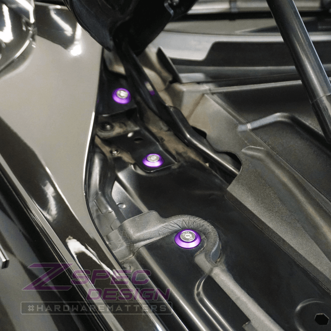 ZSPEC "Stage 1" Dress Up Bolts® Fastener Kit for '12-18 Audi A7 4G8 3.0L, Stainless & Billet