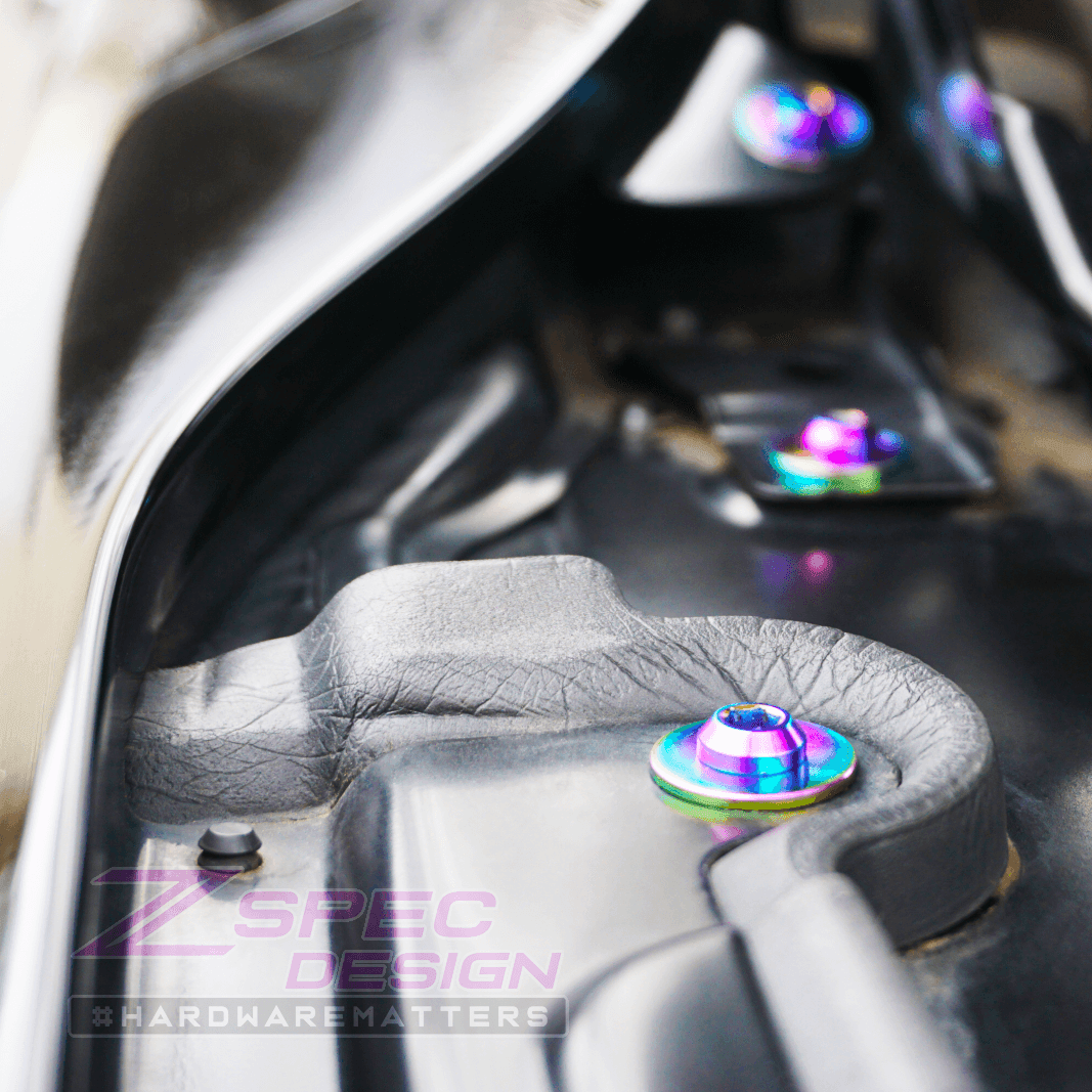 ZSPEC "Stage 2" Dress Up Bolts® Fastener Kit for '12-18 Audi A7 4G8 3.0L, Titanium