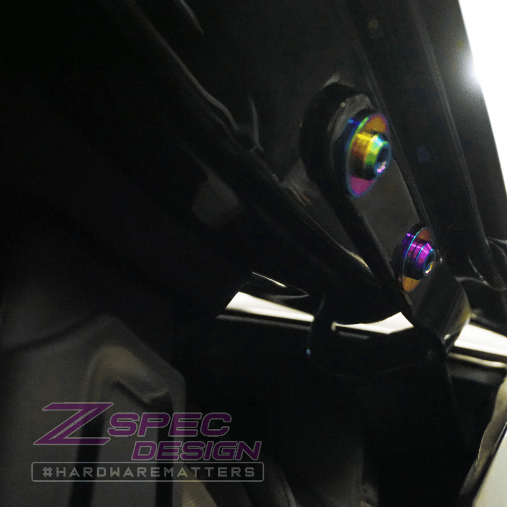 ZSPEC Dress Up Bolts® Trunk Fastener Kit for '12-18 Audi A7 4G8 3.0L, Titanium