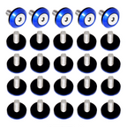 ZSPEC Bulk-Pack, FHSC M6x20mm Stainless & Billet Finish Washers, 25-Pack