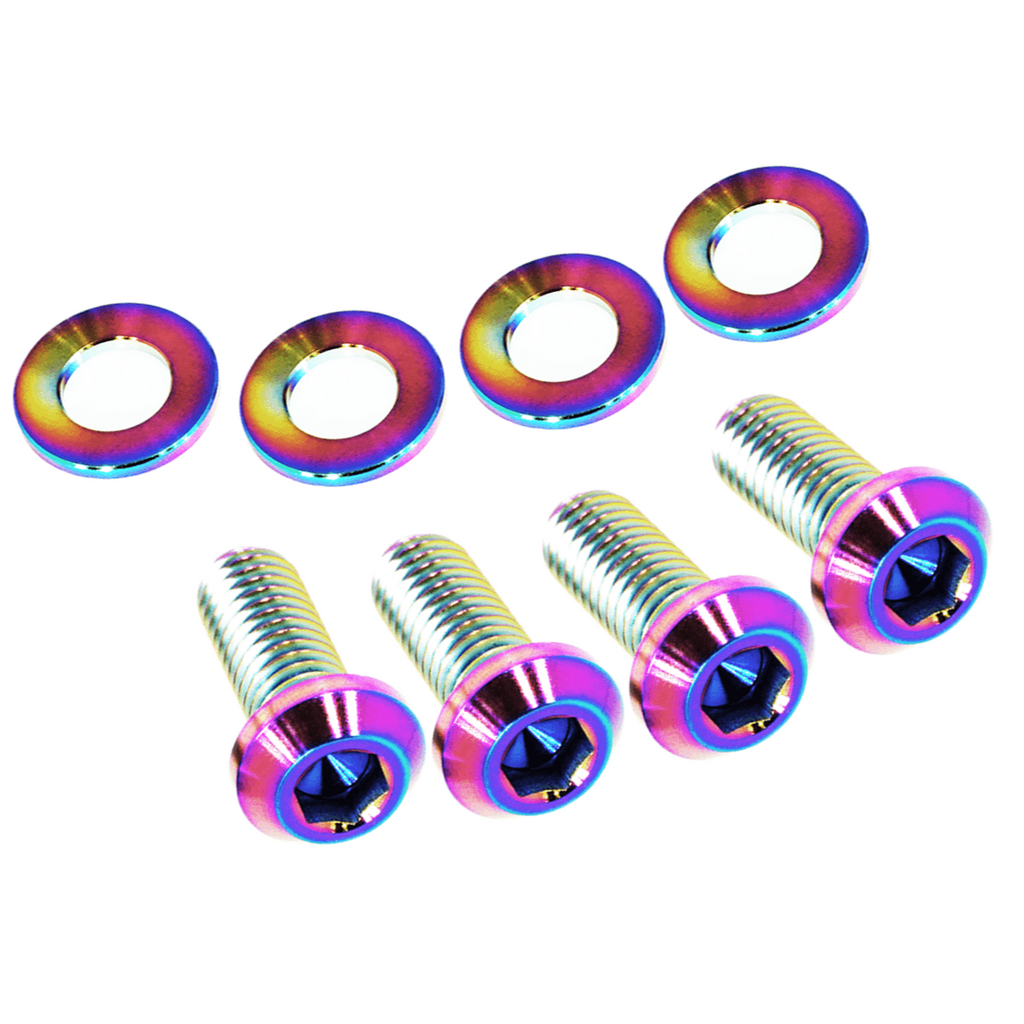 ZSPEC Hood Dress Up Bolts® Fastener Kit for Nissan Z32 300zx, Titanium