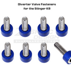 ZSPEC Diverter Valves Fastener Kit for '18+ Stinger GT K8, Stainless & Billet