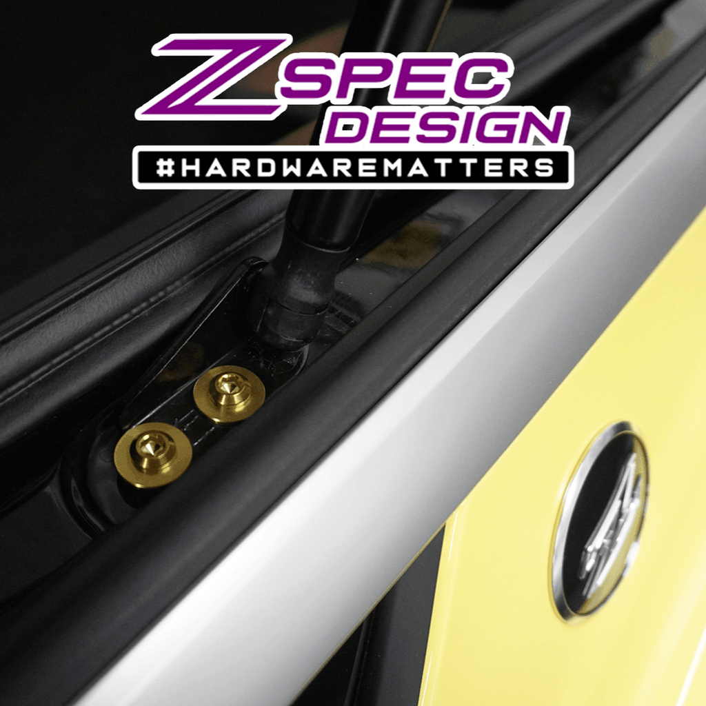 ZSPEC Hatch Struts Fastener Kit for '23+ Nissan Z RZ34, Grade-5 Titanium