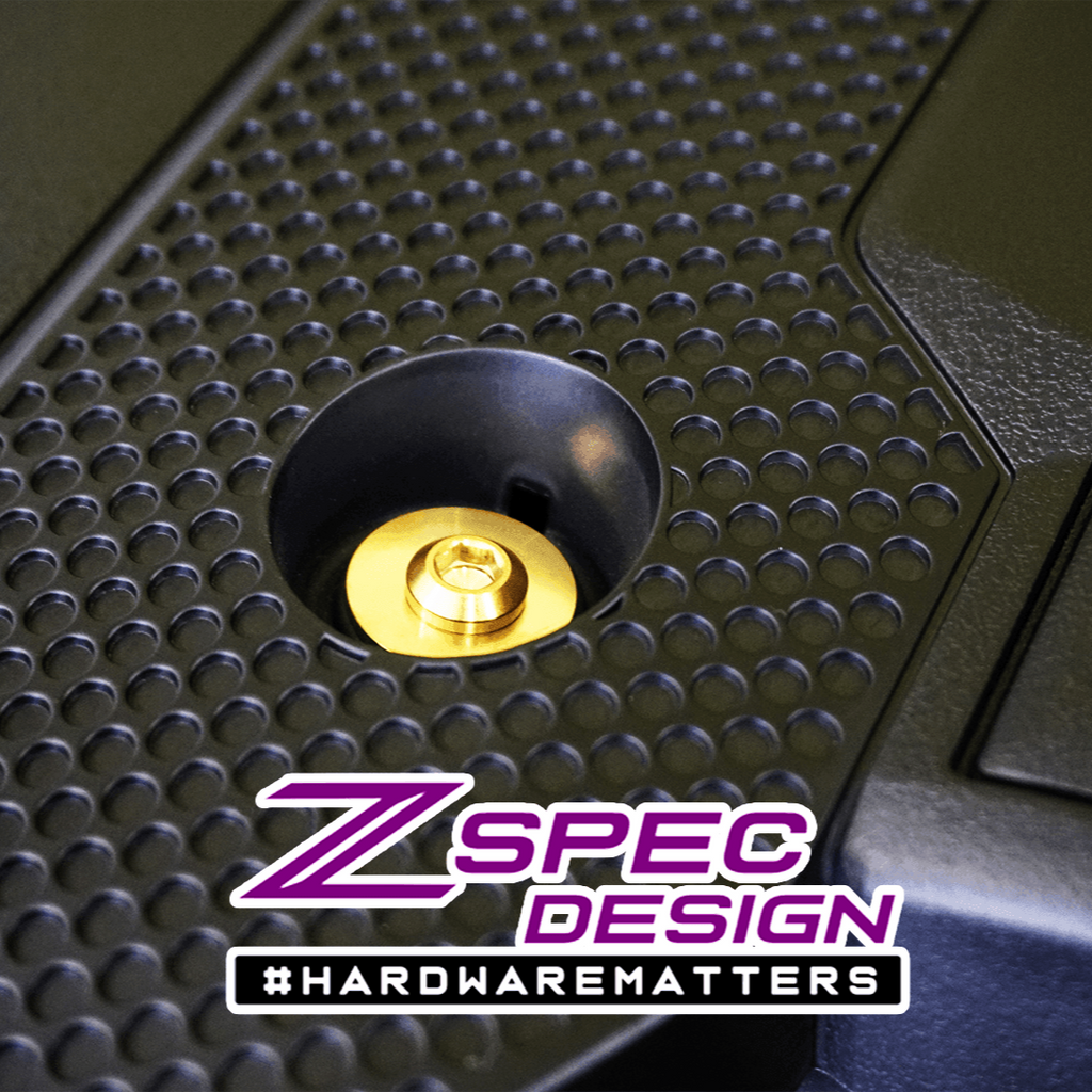 ZSPEC "Stage 2" Dress Up Bolts® Hardware Kit for Nissan Z RZ34, Titanium