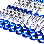 ZSPEC "Stage 2" Dress Up Bolts® Fastener Kit for '13-16 Nissan Altima, Stainless & Billet