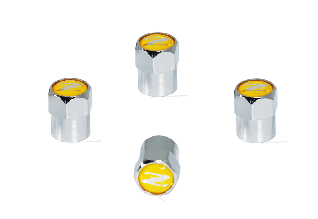 ZSPEC Valve Stem Tire Caps, Style: '23+ Nissan Z RZ34 Black/Blue/Red/Yellow